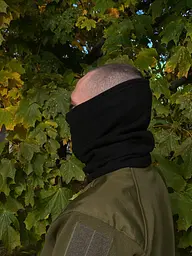 Флісовий баф Чорний - мініатюра 2