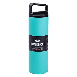 Термос Bottle Sport 500 мл з ручкою, м'ятний Yiwu HPGM5009M - мініатюра 7