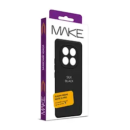 Чохол MAKE Xiaomi Redmi Note 15 Pro Silk Black - мініатюра 4