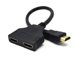 Адаптер Cablexpert HDMI F to 2xHDMI M (DSP-2PH4-04) на 2 порти - мініатюра 3