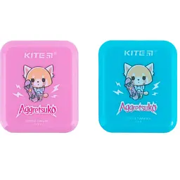 Точилка з контейнером прямокутна Kite Aggretsuko 24 шт. (AR24-116)