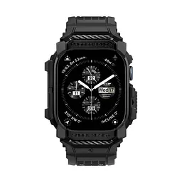 Чохол-ремінець Spigen Rugged Armor Pro для Apple Watch 10 46 mm Matte Black (ACS08604) - мініатюра 4