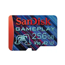 Карта пам'яті microSDXC (UHS-1 U3) SanDisk GamePlay A2 256Gb class 10 V30 (R190MB/s, W130MB/s)