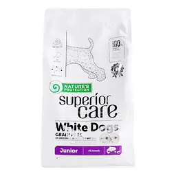 Сухий беззерновий корм для юніорів усіх порід Nature's Protection Superior Care із лососем 1.5 кг - мініатюра 3
