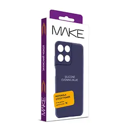 Чохол MAKE Motorola G17/G17 Power Silicone Evening Blue - мініатюра 2