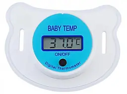 Дитяча соска - термометр BABY TEMP Пустушка для вимірювання температури немовляти - мініатюра 3