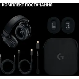Навушники Logitech G Pro X 2 Lightspeed Wireless Black (981-001263) - мініатюра 9