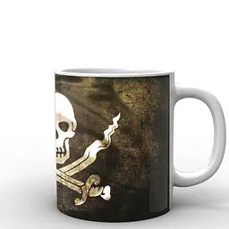 Кухоль GeekLand Pirates of the Caribbean Пірати Карибського моря прапор PC.02.011 330 мл білий - мініатюра 3