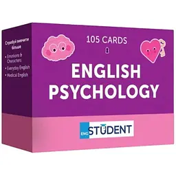 Настільна гра English Student Картки для вивчення англійської мови English Student English Psychology (укр.) (591226012)