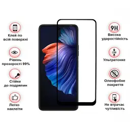 Скло захисне BeCover Tecno POVA 3 (LF7n) Black (708163) - мініатюра 4