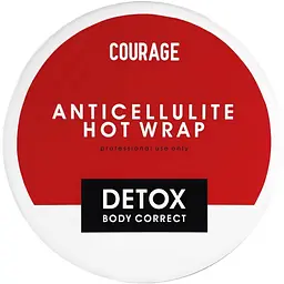 Обгортання для тіла Courage Hot Anticellulite Wrap Detox 300 мл - мініатюра 2