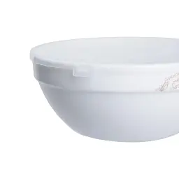 Набір судочків Yiwu HP-7-713 4 шт з кришкою для зберігання продуктів білий - мініатюра 3