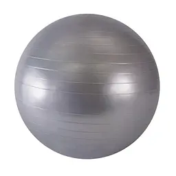 М'яч для фiтнесу B6580(Silver) 65 см, серебристий