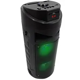 Акустична система 1.0 Media-Tech 30W, Bluetooth/FM/AUX/SD/USB/КАРАОКЕ/LED чорна (MT3165) - мініатюра 6