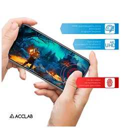 Скло захисне ACCLAB Full Glue Apple iPhone 16 Plus Black (1283126593260) - мініатюра 6