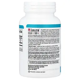 Альфа - ліпоєва кислота з вітамінами B1 та B2 600 мг Alpha - Lipoic Acid with B1 & B2 Natural Factors 60 вегетаріанських капсул - мініатюра 3