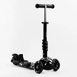 Самокат 5 в 1 Best Scooter 58х30х15 см Чорний 000231595 - мініатюра 2