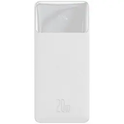 Зовнішній акумулятор Baseus Bipow 20000mAh (PPBD20K) білий - мініатюра 2