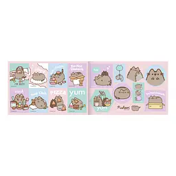 Розмальовка А4 Yes Pusheen з наліпками та завданнями 12 сторінок (743223) - мініатюра 4