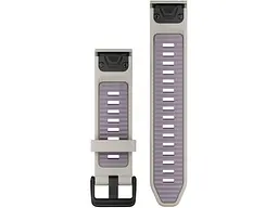 Ремінець Garmin Fenix 8 solar 20mm Gray/Lavender Silicone 010-13391-03 - мініатюра 2