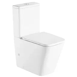 Унітаз-компакт Mixxus Premium Quadro-0401-R 610x365x825 мм, Rimless MP6457, Білий