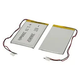 Акумулятор 306085P універсальний з контролером, 3,8 х 50 х 87 мм (1100 mAh)/ для смартфона, планшета - мініатюра 2