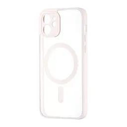 Чохол Color Edge with MagSafe (Protected Camera) iPhone 12 Pink
