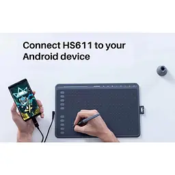 Графічний планшет Huion HS611 Red [82332] - мініатюра 15