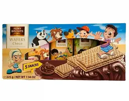 Вафлі дитячі Feiny Biscuits Wafers Choco з шоколадом 225г.