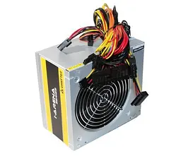 Блок живлення 400 Вт, Chieftec IARENA, сріблястий, Active PFC, 120 мм, 2xMolex/3xSATA/1x6+2-pin/1x4-pin/1x20+4-pin, захист