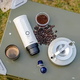 Портативна кавоварка Outin Nano Espresso Machine Pearl White (OTEM-01-PW) [168806] - мініатюра 8