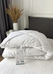 Літня ковдра ТЕП Nature Bamboo Summer Line з бамбуковим волокном 150x210 см білий - мініатюра 3