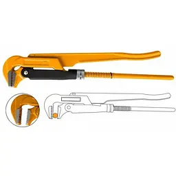 Ключ трубний Ingco 90° 1.5" (HPW04151) - мініатюра 2