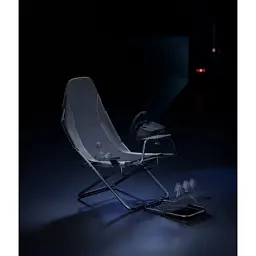 Крісло ігрове GamePro з кріпленням для керма, педалей та коробки передач Black (RS400B) - мініатюра 9