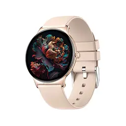 Смарт-годинник Smart Watch V89 Gold 2 ремінця силіконовий та металевий - мініатюра 2