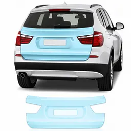 Антигравійна захисна бронеплівка за лекалами для BMW X3 F25 2010-2017 - зона кришки багажника