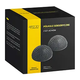 Півсфера масажна балансувальна (масажер для ніг, стоп) 4FIZJO Balance Pad 16 см Black 4FJ0108 (P-5907739310484) - мініатюра 3