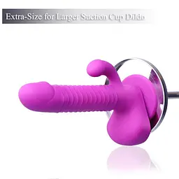 Кріплення для фалоімітаторів Hismith Suction Cup Adapter 4.5″ KlicLok S на присосці для секс-машин