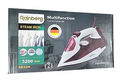 Парова праска Rainberg RB 6306 з керамічним покриттям - мініатюра 8