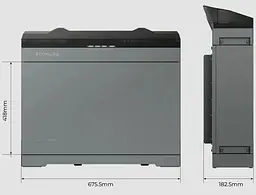 Блок підключення батарей до інвертора EcoFlow Power Ocean (BaseJunction Box-P3-10kW-DE) - мініатюра 2