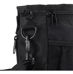 Сумка для вигулу і тренувань собак Voyager Pet Nylon Waterproof Dog Treat Training Pouch black - мініатюра 7