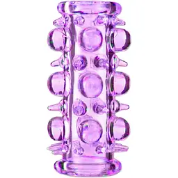 Насадка на пеніс Boss Series Stretchy Sleeve 7 см фіолетовий