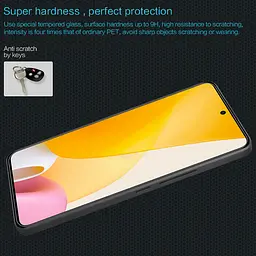 Захисне скло Nillkin (H) для Xiaomi 12 Lite Прозорий - мініатюра 7