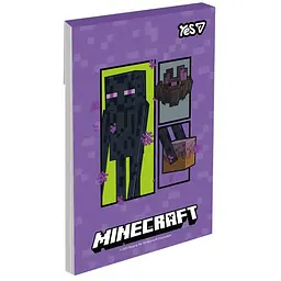 Блокнот Yes Minecraft А7 48 аркушів клітинка 1 шт. в асортименті (152567) - мініатюра 2