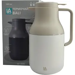 Термочайник Line Art Bali 1.6 л сірий з білим (20205LA-08) - мініатюра 3