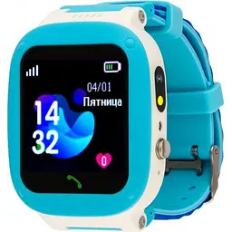 Дитячий розумний годинник Amigo GO004 Splashproof Camera+LED Blue