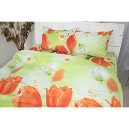 Постільна білизна MirSon Сатин 22-1287 Tulips King Size (2200003598742) - мініатюра 2