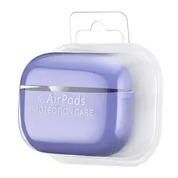 Чохол Silicone Case 2,5mm with microfiber for AirPods Pro Elegant Purple - мініатюра 2