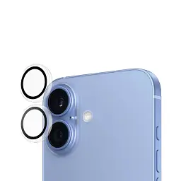 Скло захисне Armorstandart for Camera AR iPhone 16 / 16 Plus Clear (ARM79404)