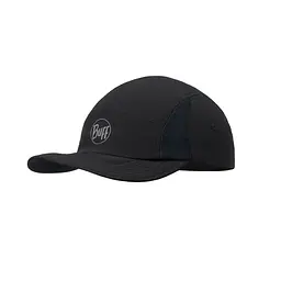 Кепка Buff Run Cap solid black Чорний